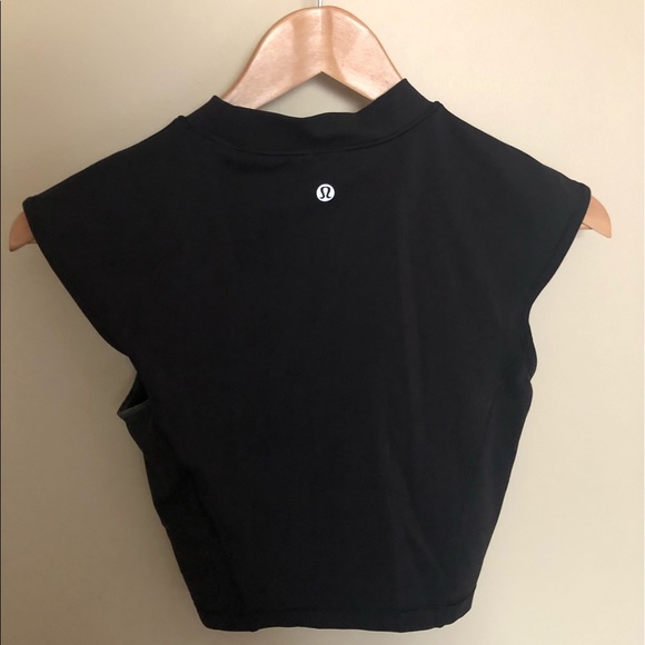lululemon athletica Tops - Black Cropped Lululemon Top